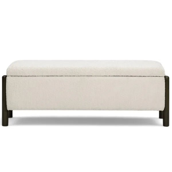 Abby Storage Bench, Brown