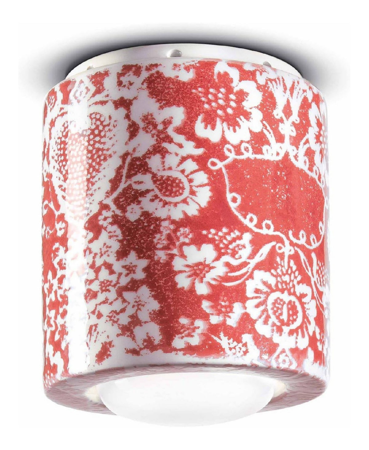 Plafonnier Rouge au style moderne avec conception fonctionnelle 53 W E27