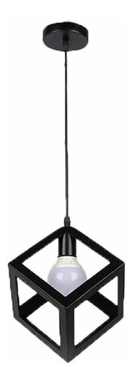 Suspension Noir et Ambre au style moderne avec conception fonctionnelle 60 W E27