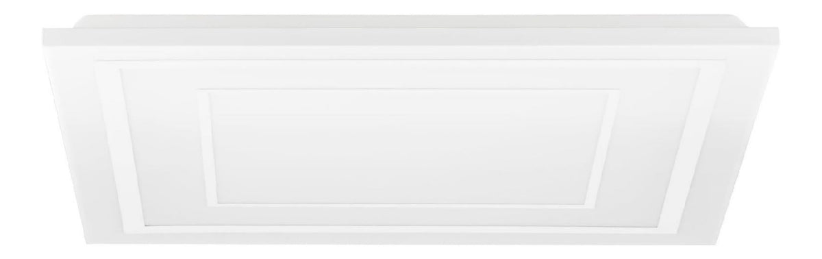 Luminaire Blanc et Ambre a silhouette graphique de type plafonnier 2H-5397