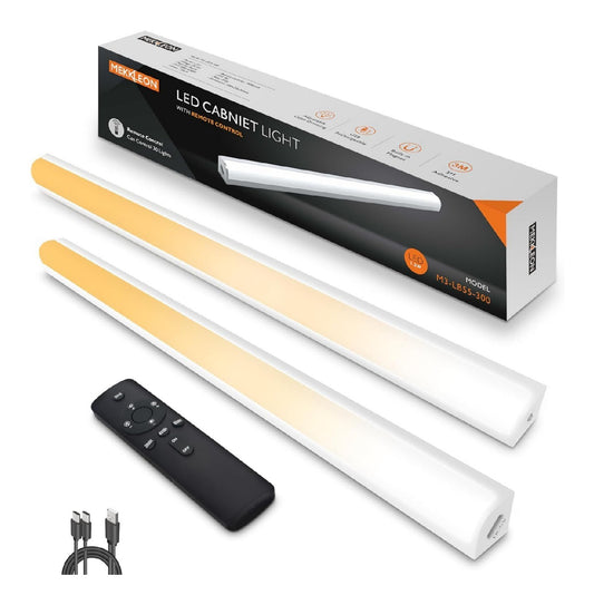 Luminaire Blanc et Argente aux lignes epurees avec eclairage confortable 3000K