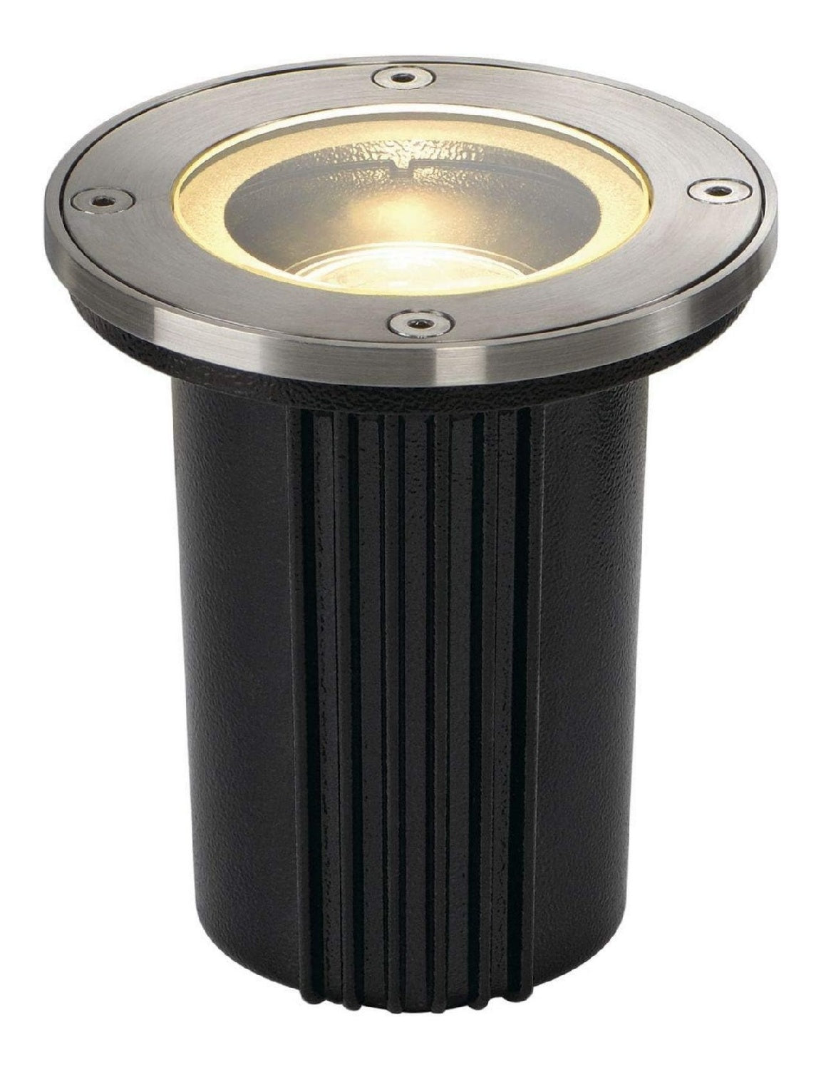 Luminaire Noir aux lignes epurees avec eclairage confortable GU10