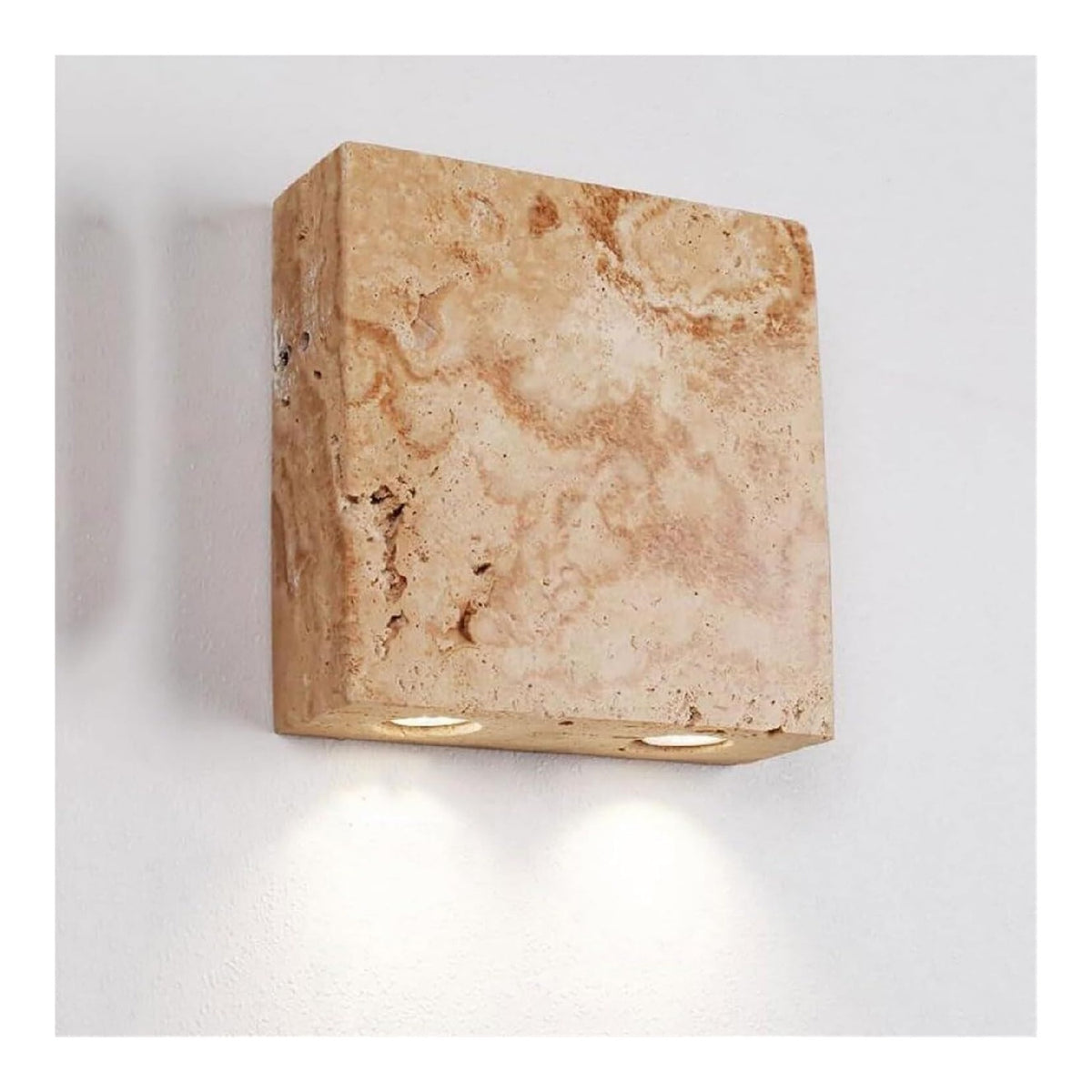 Applique murale Ambre et Vert a presence elegante et lumiere agreable 3000 K