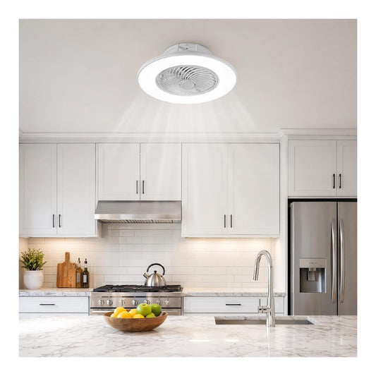 Luminaire Blanc et Ambre a silhouette graphique de type plafonnier 90 W 6500 K