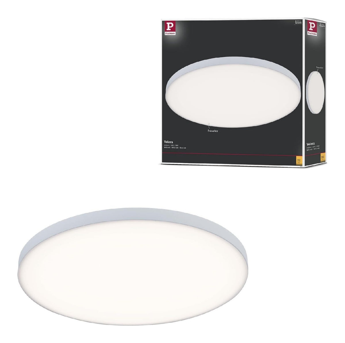 Eclairage Blanc contemporain en version plafonnier 3000K