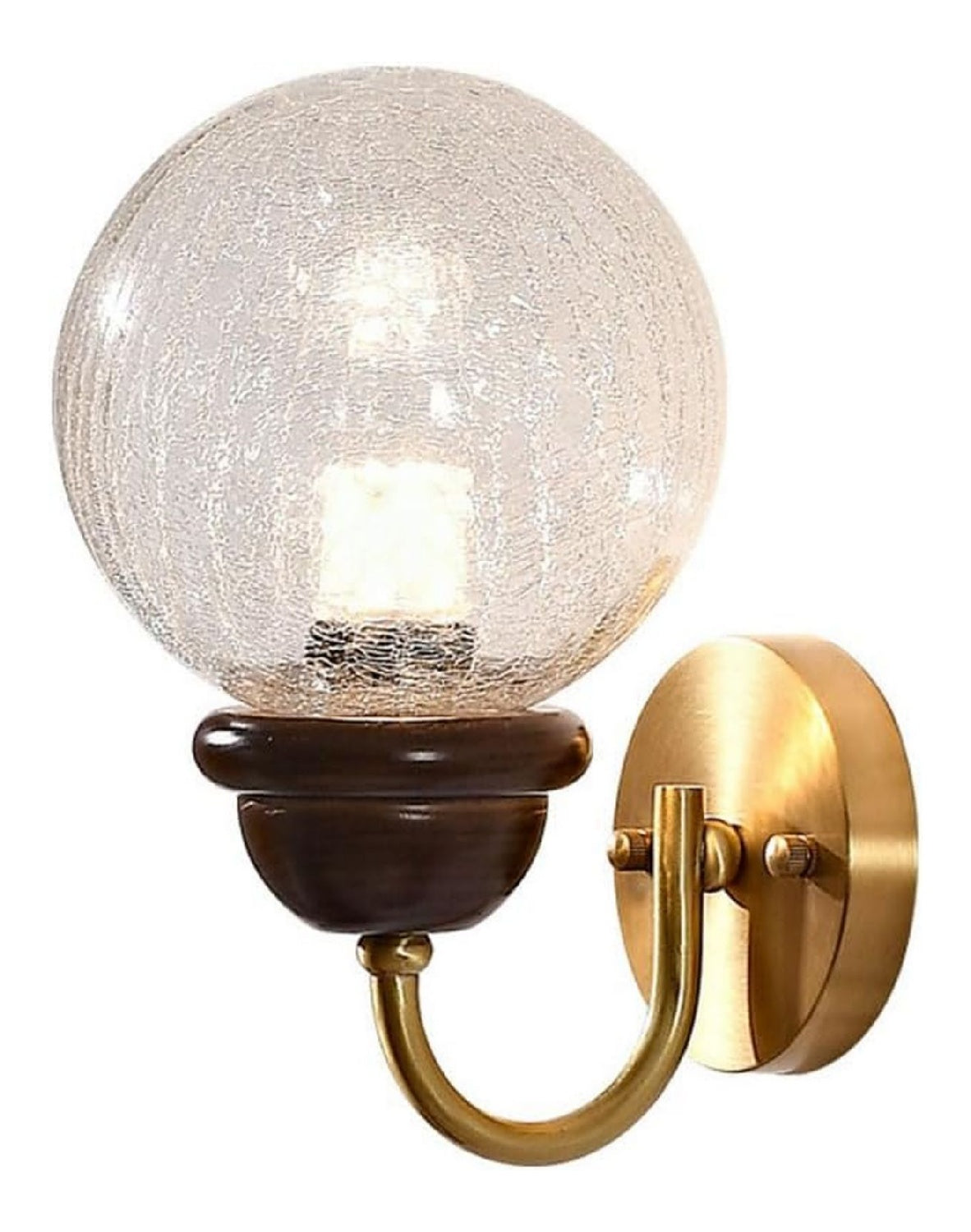 Applique murale Dore et Ambre aux lignes epurees avec eclairage confortable 40 W E27