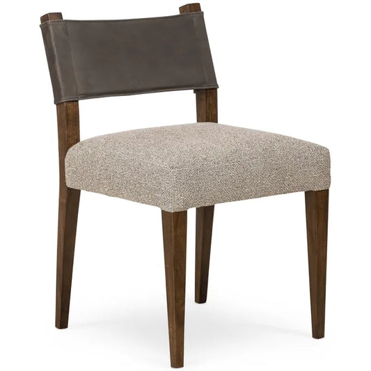 Ferris Dining Chair, Nubuck Charcoal, Set of 2