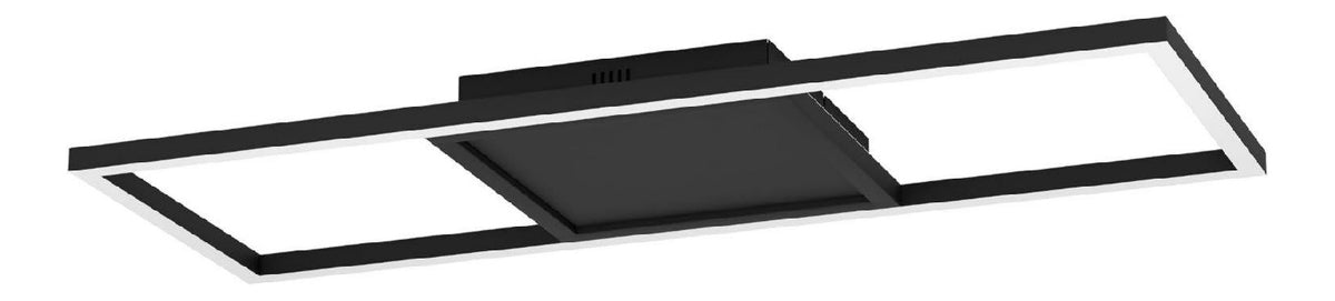 Luminaire Noir et Blanc a silhouette graphique de type plafonnier 5K-5210