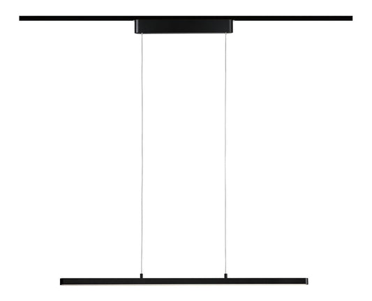 Suspension decoratif Noir et Blanc avec diffusion lumineuse harmonieuse 42 W