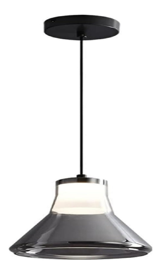 Suspension Noir a presence elegante et lumiere agreable 15-3548