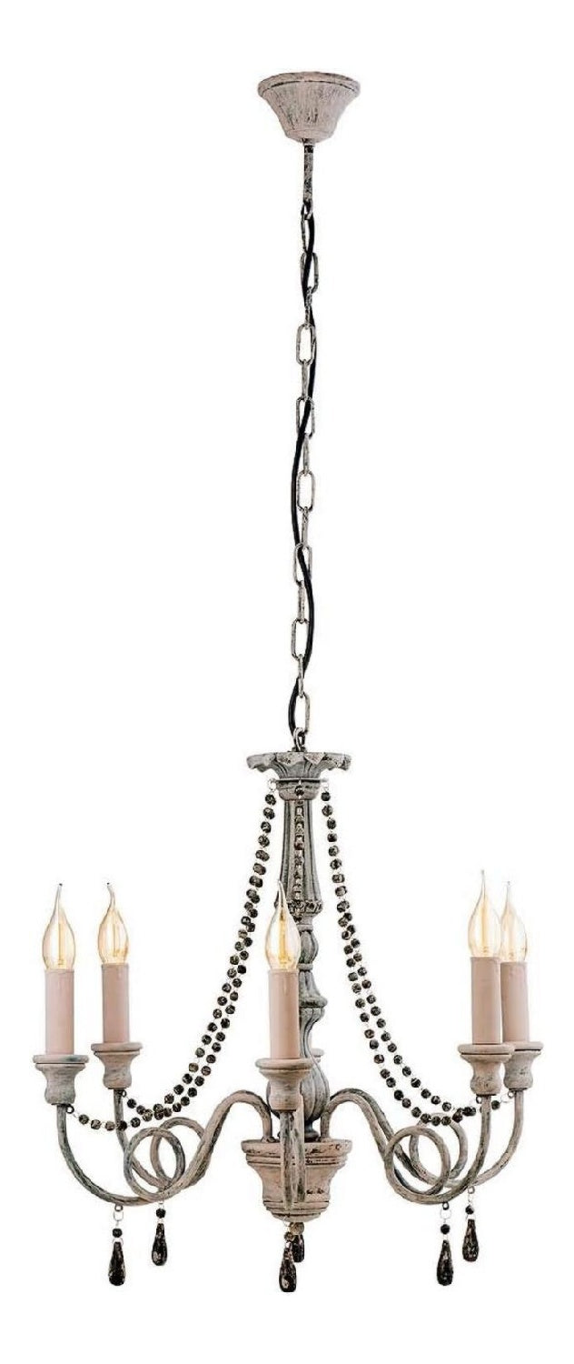 Suspension decoratif Gris avec diffusion lumineuse harmonieuse