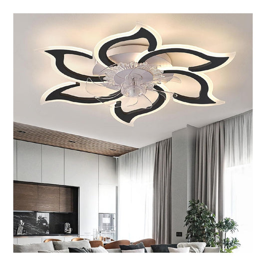 Luminaire decoratif Noir et Ambre avec diffusion lumineuse harmonieuse 3000K