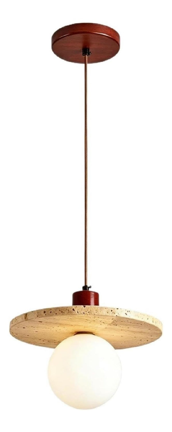 Suspension Vert a presence elegante et lumiere agreable 47-9469