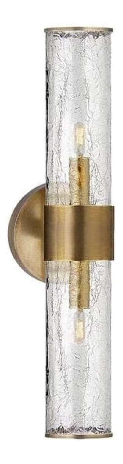 Applique murale decoratif Dore et Ambre avec diffusion lumineuse harmonieuse 40 W E14