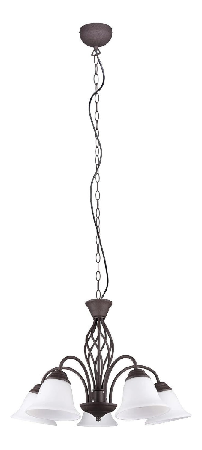 Lustre decoratif Blanc avec diffusion lumineuse harmonieuse 0 W IP20 E14