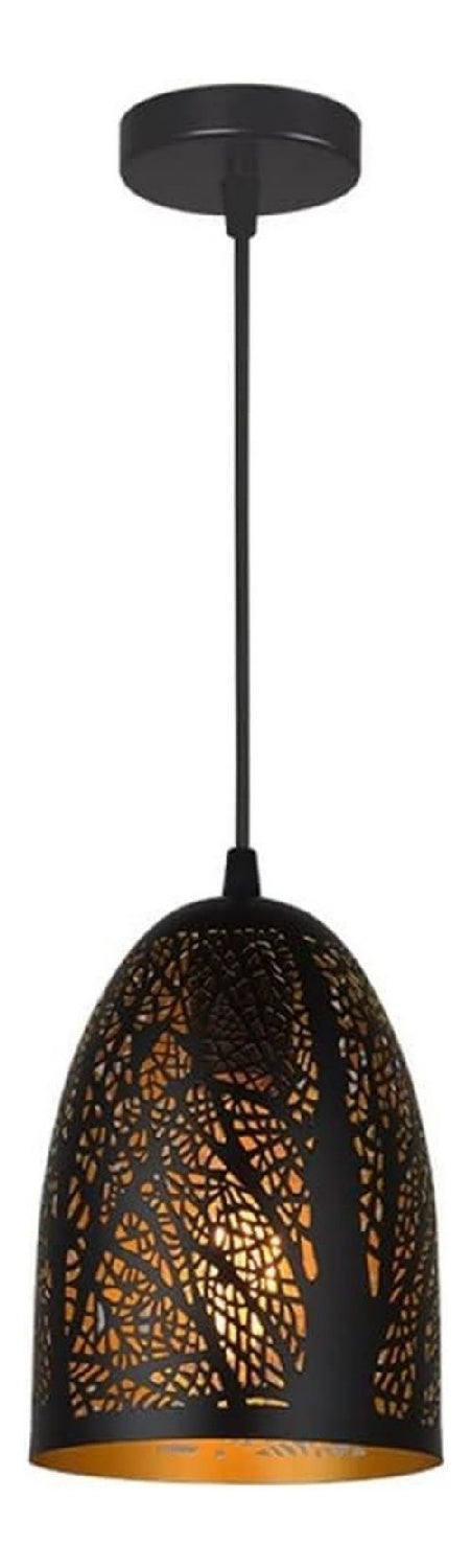 Eclairage Ambre contemporain en version suspension 60 W E27 65-9229
