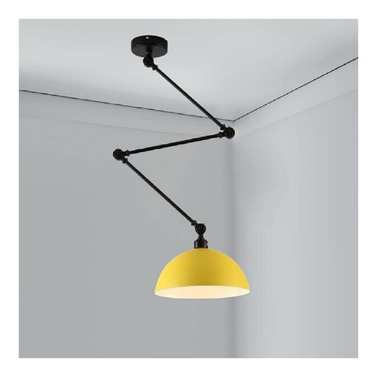 Applique murale Noir et Blanc a presence elegante et lumiere agreable E27