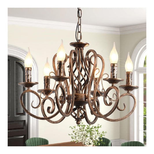 Lustre Noir et Blanc au style moderne avec conception fonctionnelle 25 W E14
