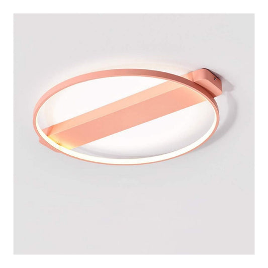 Plafonnier Blanc et Ambre au style moderne avec conception fonctionnelle X5-4271