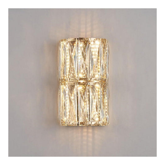 Applique murale Blanc et Dore au style moderne avec conception fonctionnelle 3000 K
