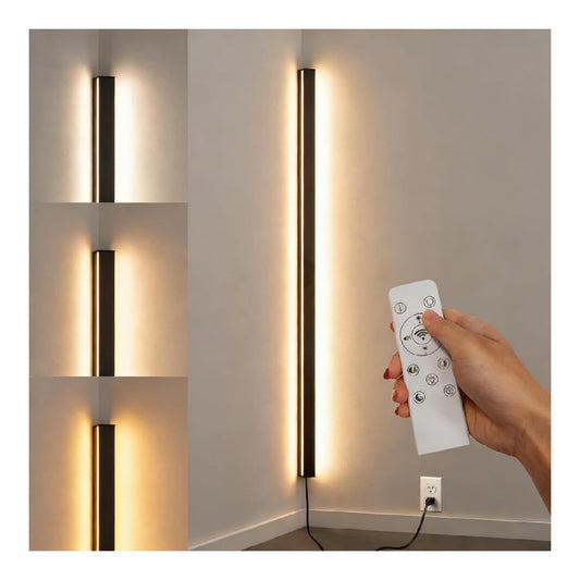 Eclairage Blanc et Ambre contemporain en version applique murale 20 W 6000 K