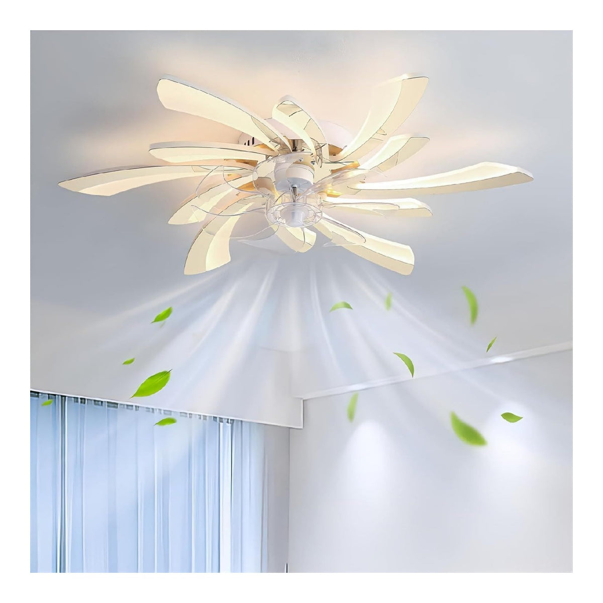 Eclairage Blanc et Dore contemporain en version luminaire