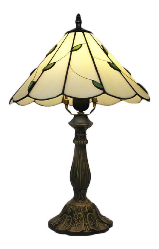 Luminaire Ambre a silhouette graphique de type lampe de table 60 W E27