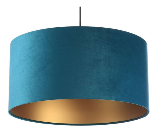 Suspension Dore et Rouge a presence elegante et lumiere agreable 60 W IP20