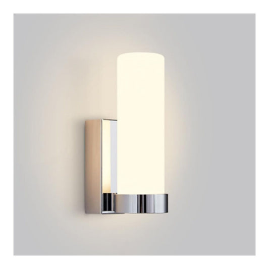 Applique murale decoratif Argente et Ambre avec diffusion lumineuse harmonieuse 5 W