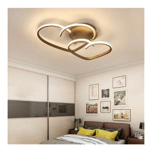Solution lumineuse Blanc et Ambre au dessin sobre en format suspension 45 W 6500K