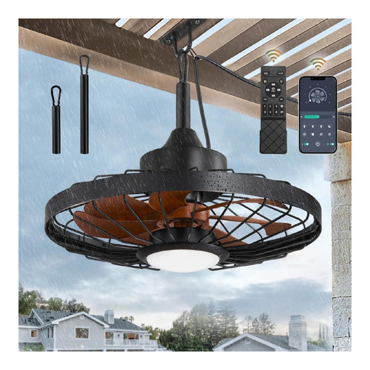 Eclairage Noir et Blanc contemporain en version luminaire 40W IP65 3000K
