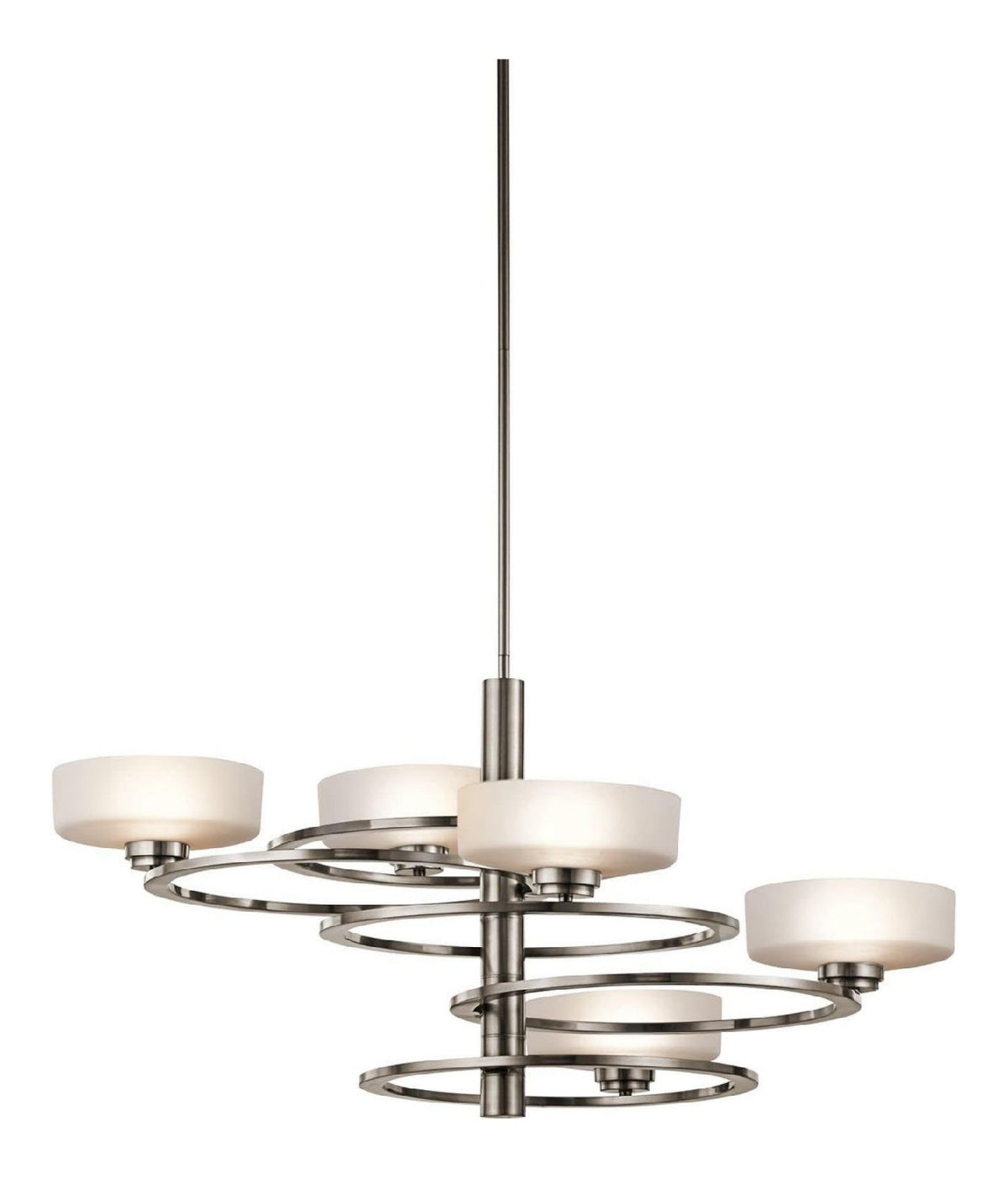 Solution lumineuse Noir au dessin sobre en format suspension 5 W 3000 K