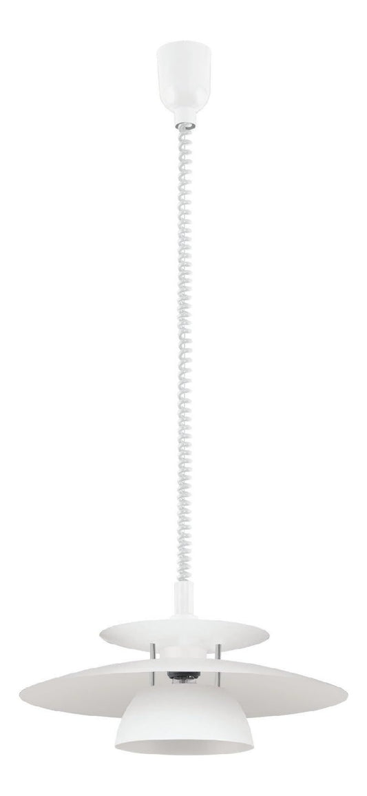 Eclairage Blanc et Rouge contemporain en version suspension E27