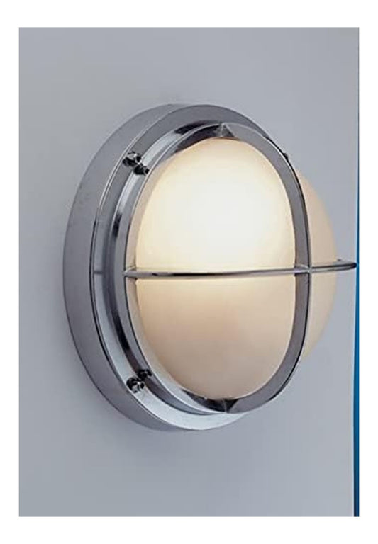 Applique murale decoratif Rouge et Transparent avec diffusion lumineuse harmonieuse 60W IP54 E27